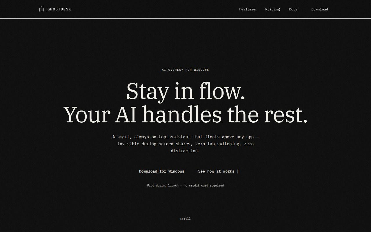 GhostDesk screenshot